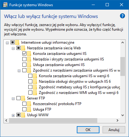 Konfiguracja IIS Funkcje systemu Windows 2.png